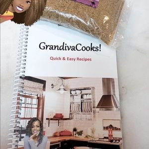 Old school cookbook with Ashkees 31 spices/herbs